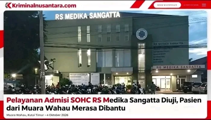 Bukan Sekadar Mengobati, Tapi Memahami Admisi SOHC RS Medika Sangatta Buat Terobosan, Pasien Jauh Pun Merasa Diperhatikan!