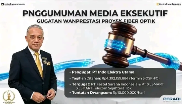 “Pekerjaan Selesai, Uang Ditahan!” PT Indo Elektra Utama Gugat Wanprestasi Rp4,39 Miliar, Dugaan Iktikad Buruk PT Fastel Sarana Indonesia & PT XLSMART Telecom Sejahtera Tbk Terungkap!