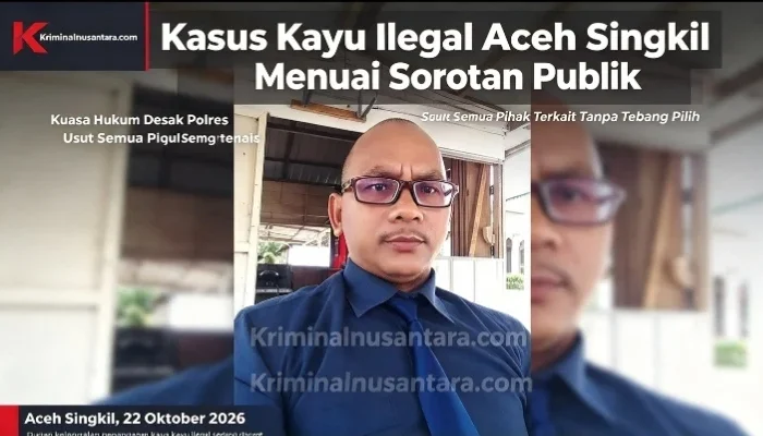 Dua Warga Jadi Tersangka, Namun Pihak Lain Diduga Terkait Justru Dilepaskan  Kuasa Hukum: Jangan Terkesan Tebang Pilih!